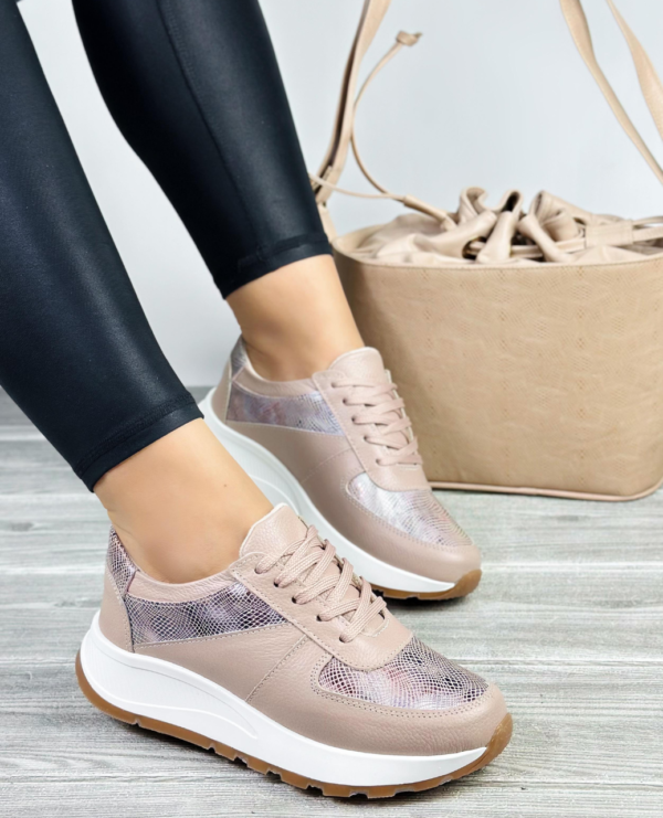Tenis Aurora Taupe Folia