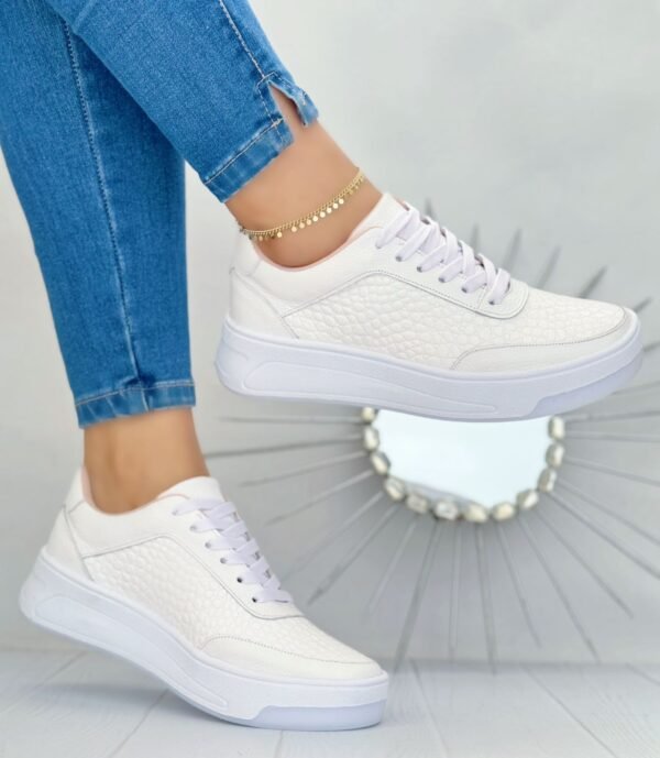 Tenis Iris Blanco Talipe