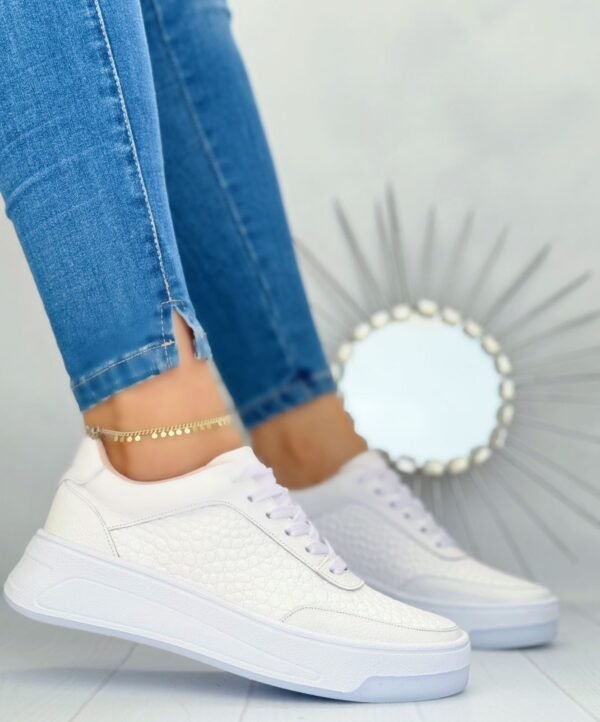 Tenis Iris Blanco Talipe - Imagen 2