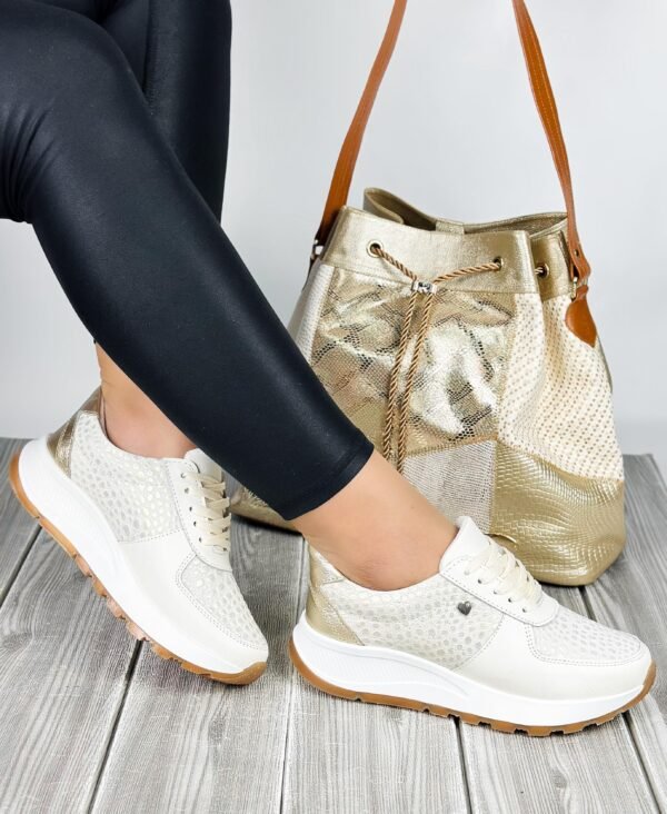 Tenis Mia Talco x Dorado - Imagen 2