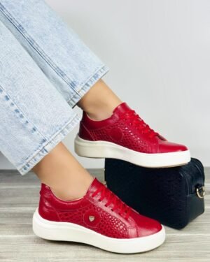 Tenis Gales Rojo