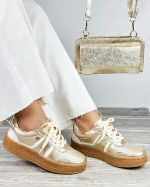 Tenis Luna Dorado x Talco