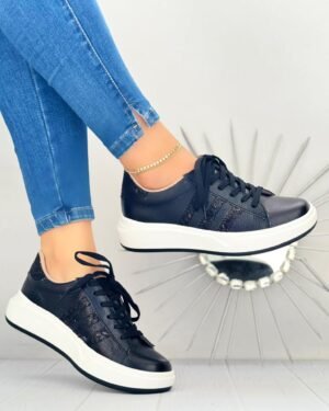 Tenis Nieve Negro