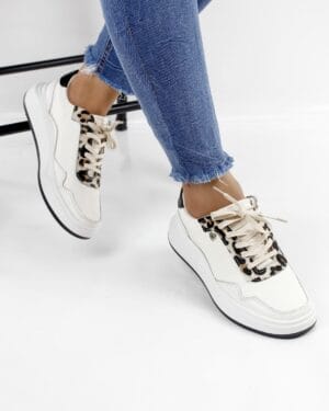 Couro Talco Print x Negro