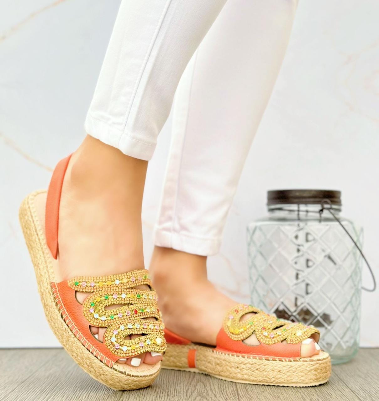 Alpargata Color Naranja