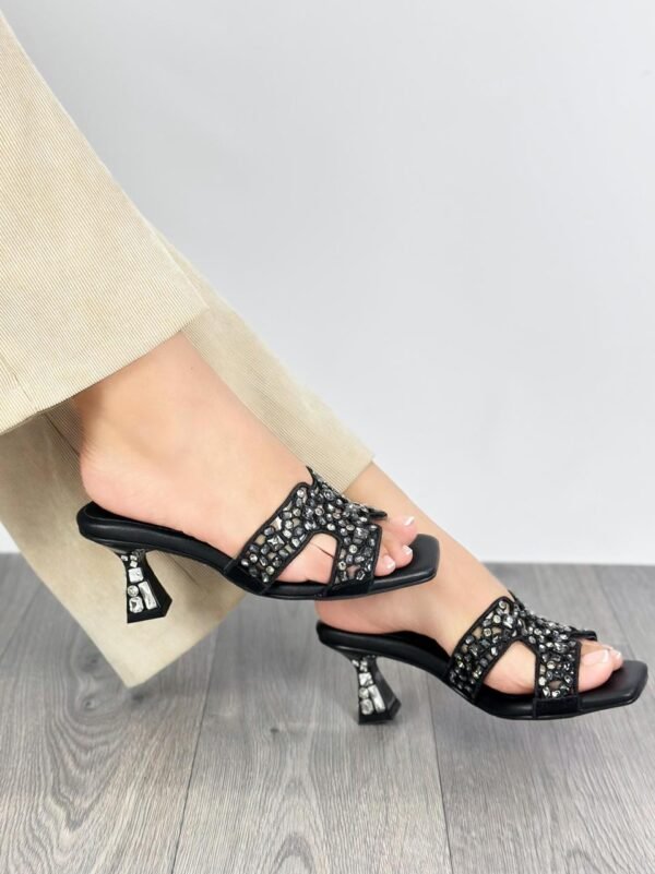 Tacón Ankle Negro