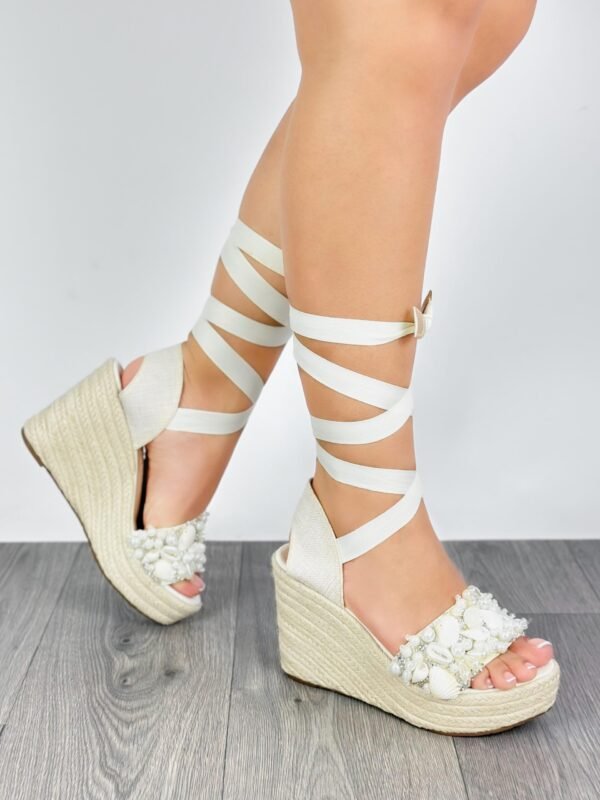 Plataforma Brogue Beige - Imagen 2