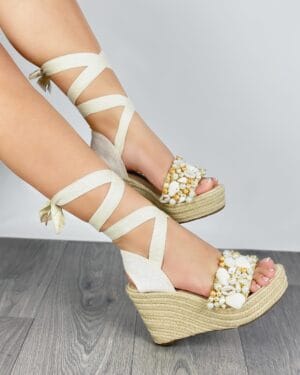 Plataforma Brogue Dorado