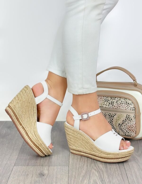 Plataforma Grace Blanco Crema
