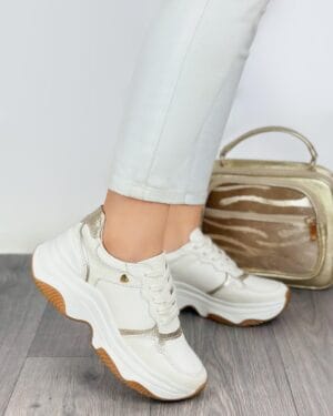 Tenis Dolce Talco Dorado Evoltys