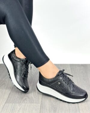 Tenis Vibe Negro Spider