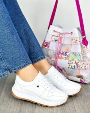 Tenis Hide Blanco Sharith