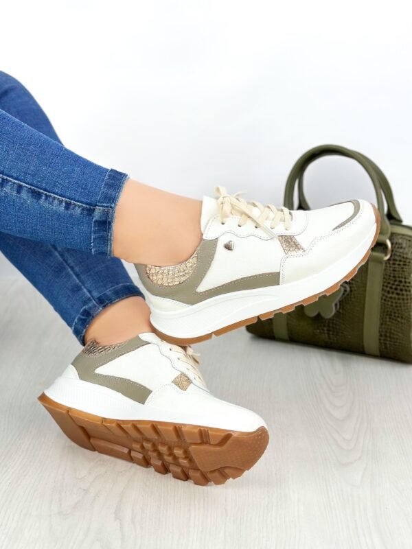 Tenis Gleam Talco x verde