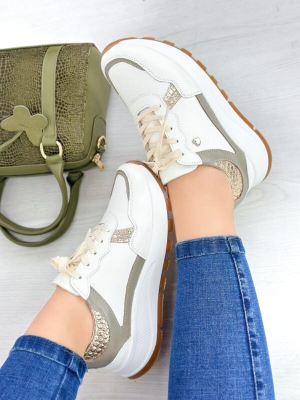 Tenis Gleam Talco x verde - Imagen 2