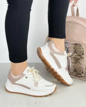 Tenis Gleam Talco x Taupe