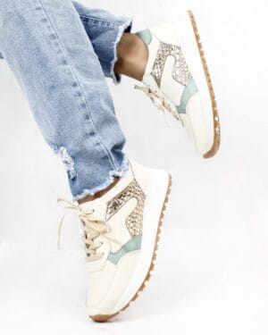 Tenis Lush Talco x Verde Dorado