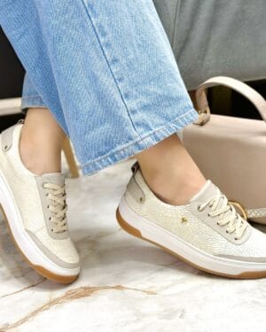 Tenis Soline Talco x Taupe