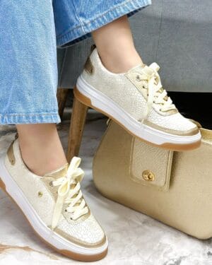 Tenis Soline Talco x Dorado