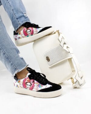 Tenis Lilith Talco x Negro