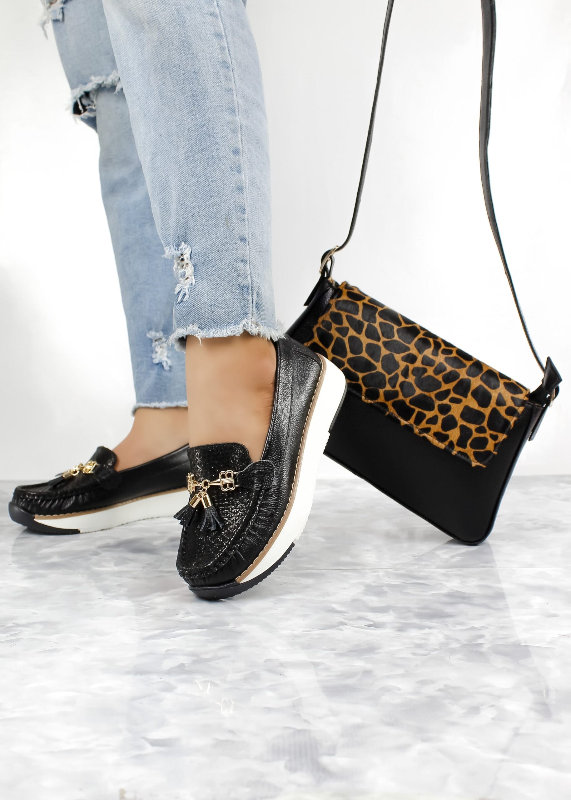 Mocasín Kate Negro - Imagen 2