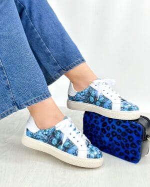 Tenis Milu Mariposa Azul