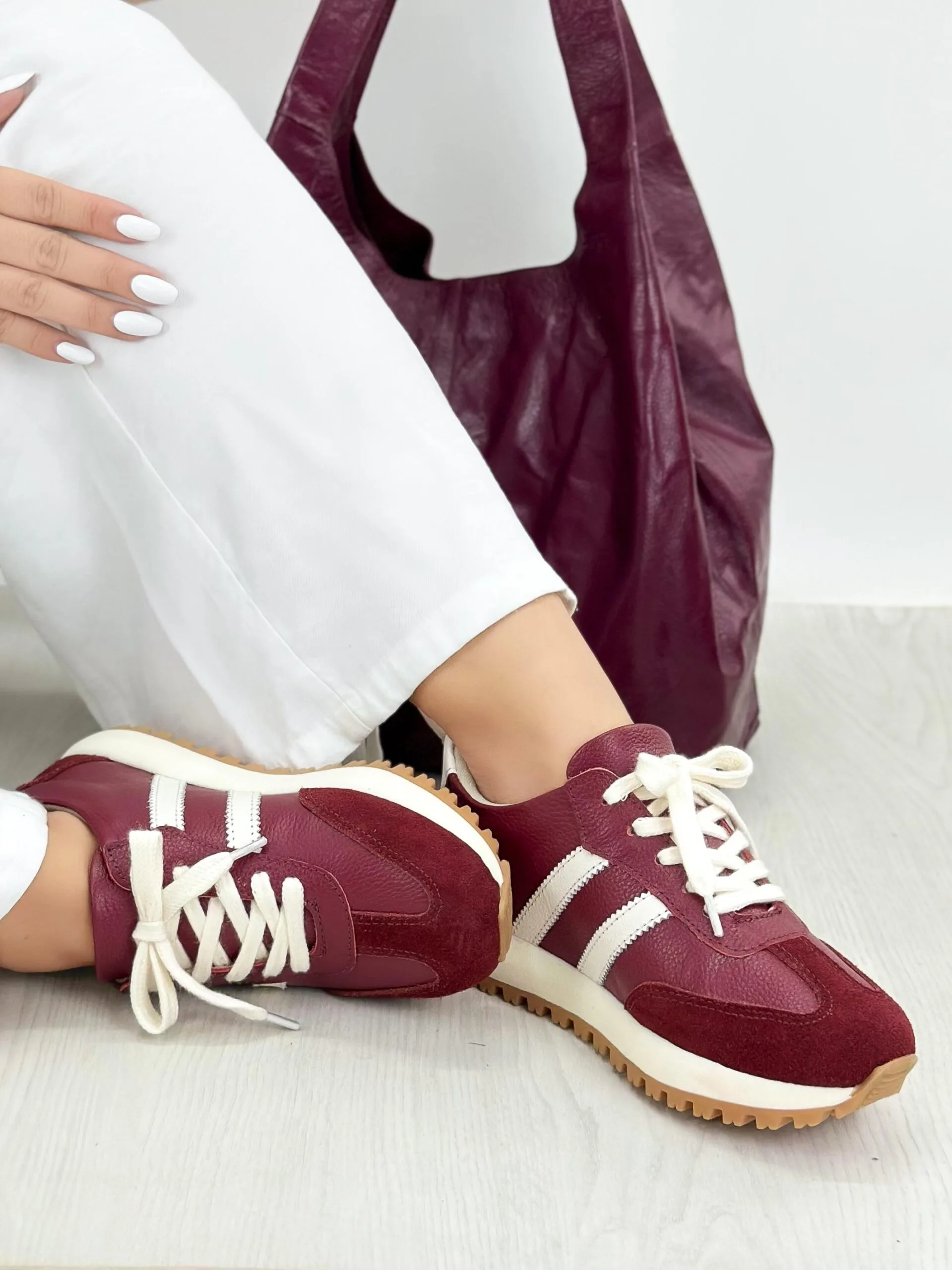 Tenis Selene Vino x Talco