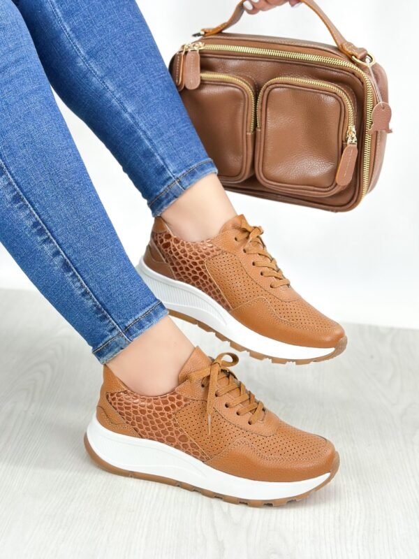 Tenis Cleo Miel - Imagen 2