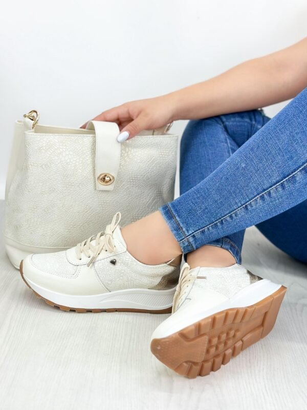 Tenis Elise Talco x Dorado - Imagen 2