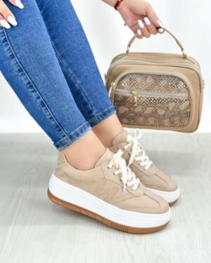 Tenis Nerea Taupe Baltimore