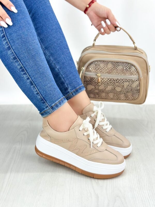 Tenis Nerea Taupe Baltimore