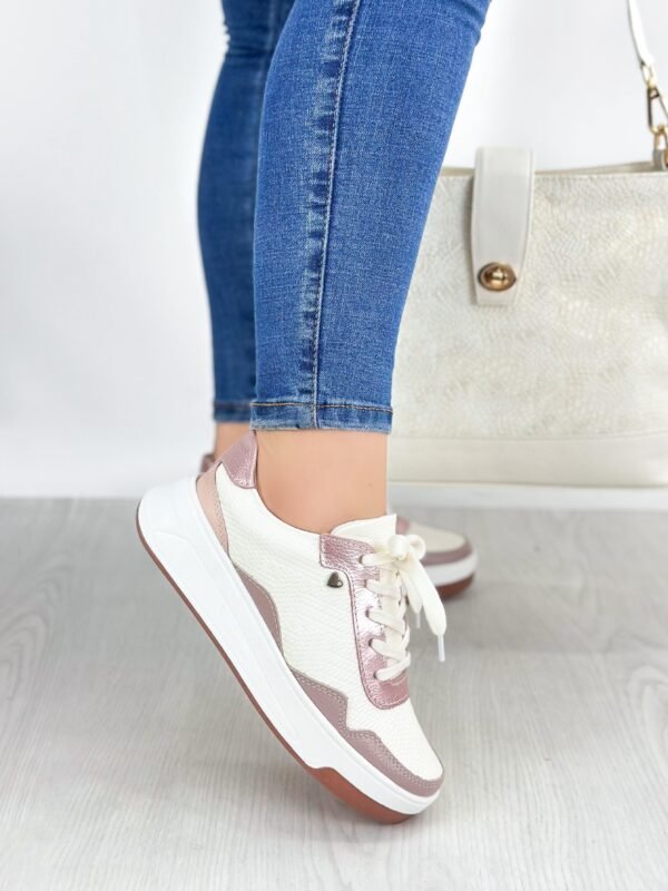 Tenis Rosetta Talco Taupe - Imagen 2