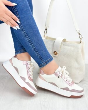 Tenis Rosetta Talco Taupe
