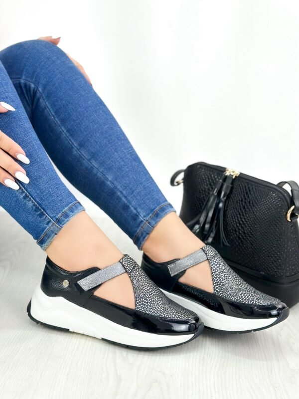 Silk Negro x Plateado - Imagen 2