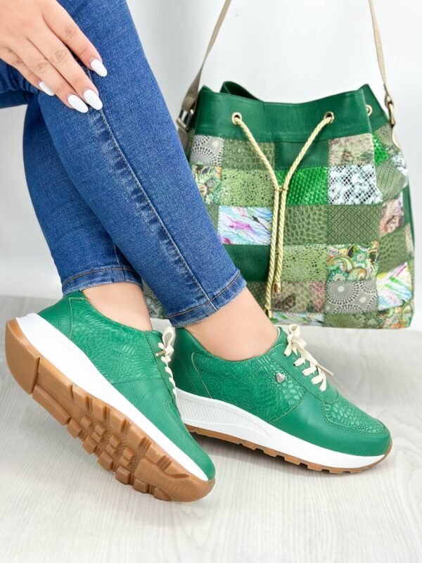 Tenis Elise Verde - Imagen 2