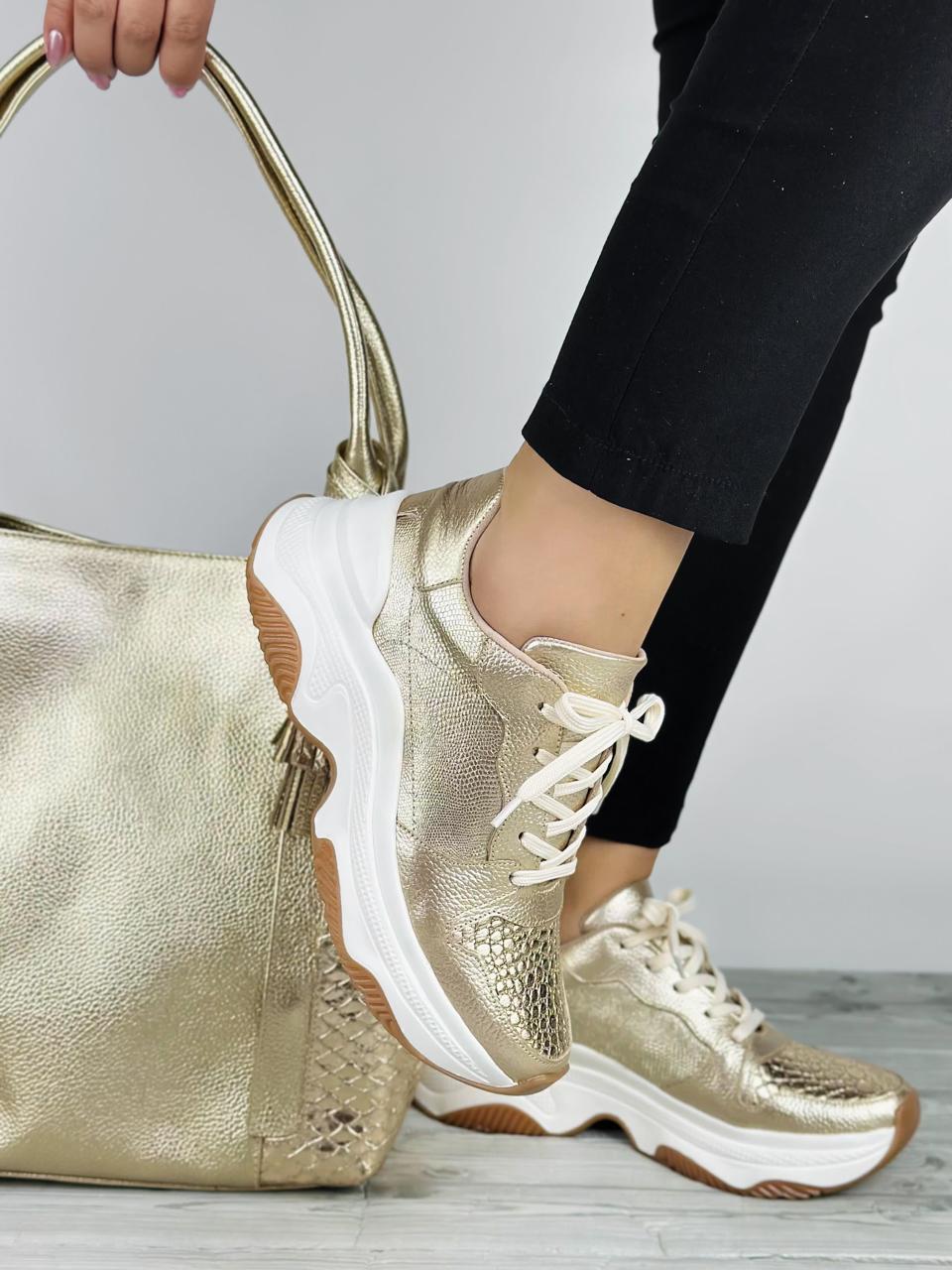 Tenis Vicky Dorado - Imagen 2