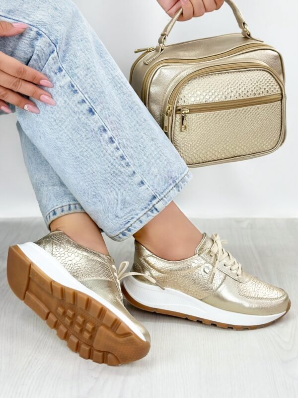 Tenis Elise Dorado - Imagen 2