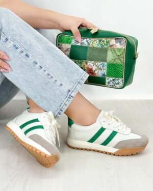 Tenis Selene Talco x Verde