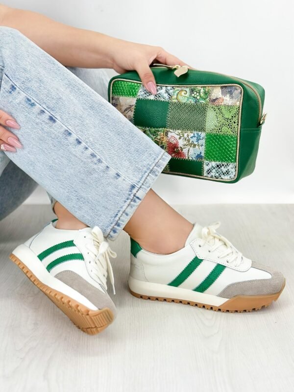 Tenis Selene Talco x Verde