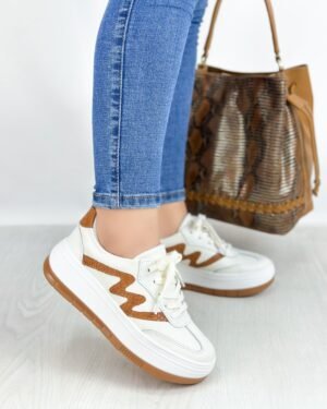 Tenis Nerea Talco Miel