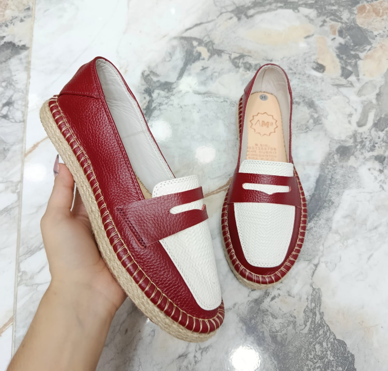 Alpargata Blake Rojo x Talco - Imagen 2