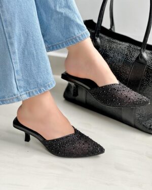 Tacón Abigail Negro