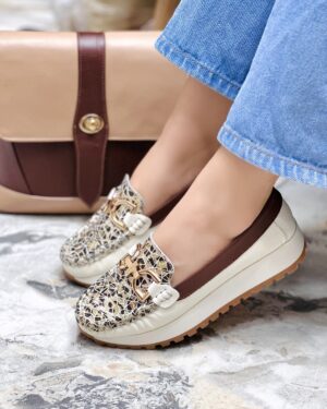 Mocasín Samara Talco x Folia