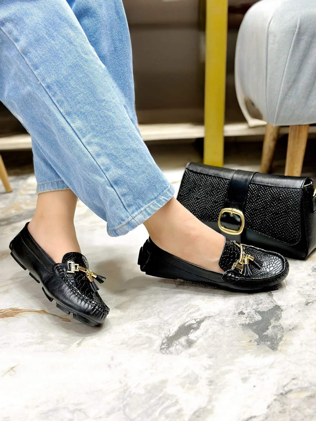 Mocasín Miranda Negro