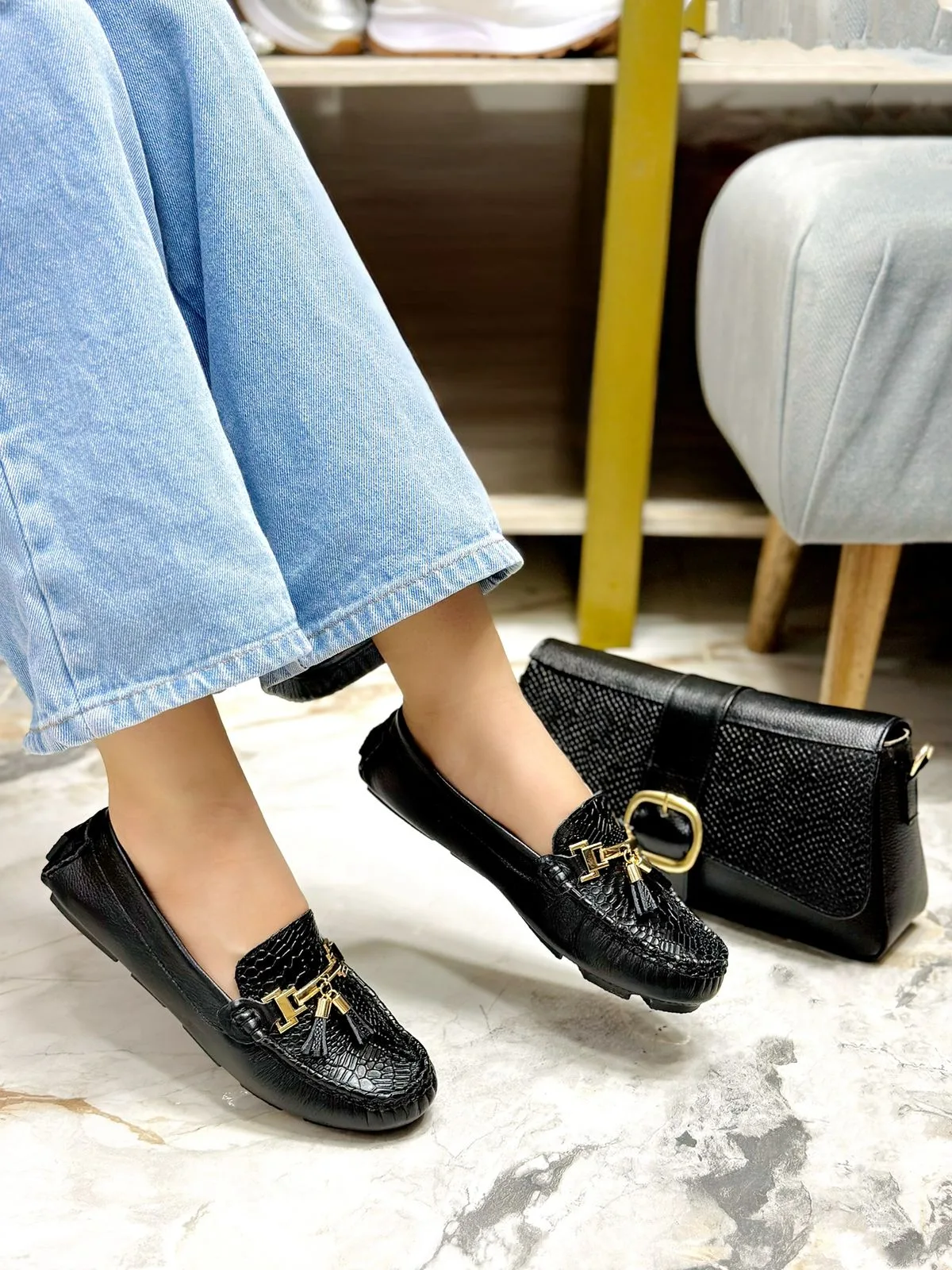 Mocasín Miranda Negro - Imagen 2