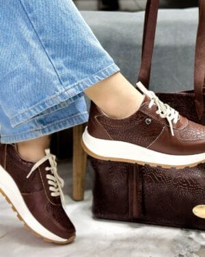 Tenis Elise Chocolate