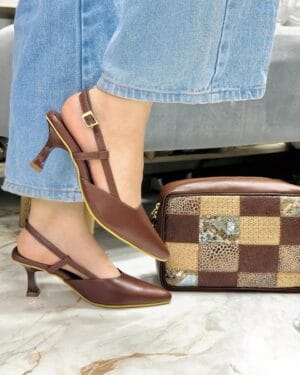 Tacón Kendry Chocolate