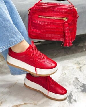 Tenis Nerea Rojo Baltimore