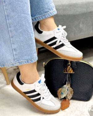 Tenis Strada Blanco x Negro