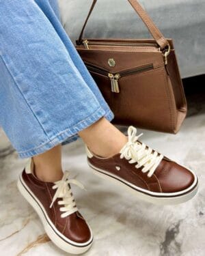 Tenis Margaret Chocolate x Talco