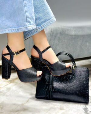 Tacón Adelyne Negro